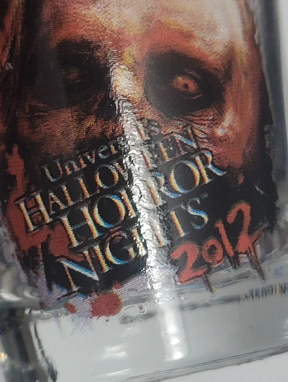 Halloween Horror Nights 2012 Walking Dead Zombie Shot Glass HHN 22